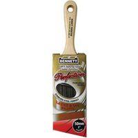 Bennett STB ANG 50 Paint Brush, 2 in W, Polyester Bristle, Short Stubby Handle